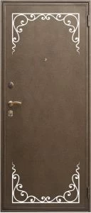 Дверь с кованными элементами DZ719