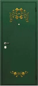 Дверь с кованными элементами DZ737