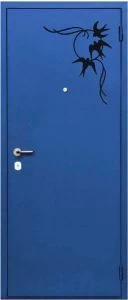 Дверь с кованными элементами DZ751