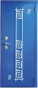 Дверь с кованными элементами DZ716