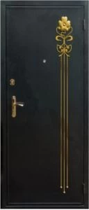 Дверь с кованными элементами DZ738