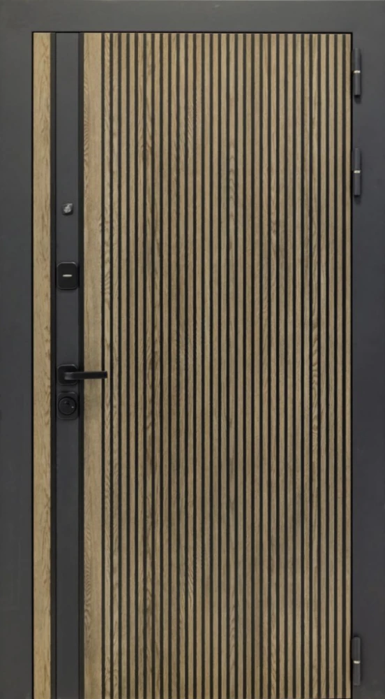 Входная дверь ДвериПРО Rosna ФЛ-790 Velutto Grigio DPRO204645 внешняя сторона