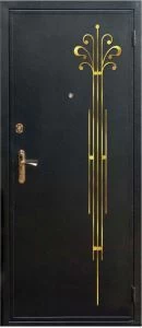 Дверь с кованными элементами DZ736