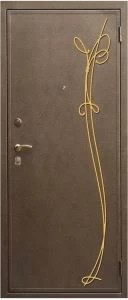 Дверь с кованными элементами DZ745